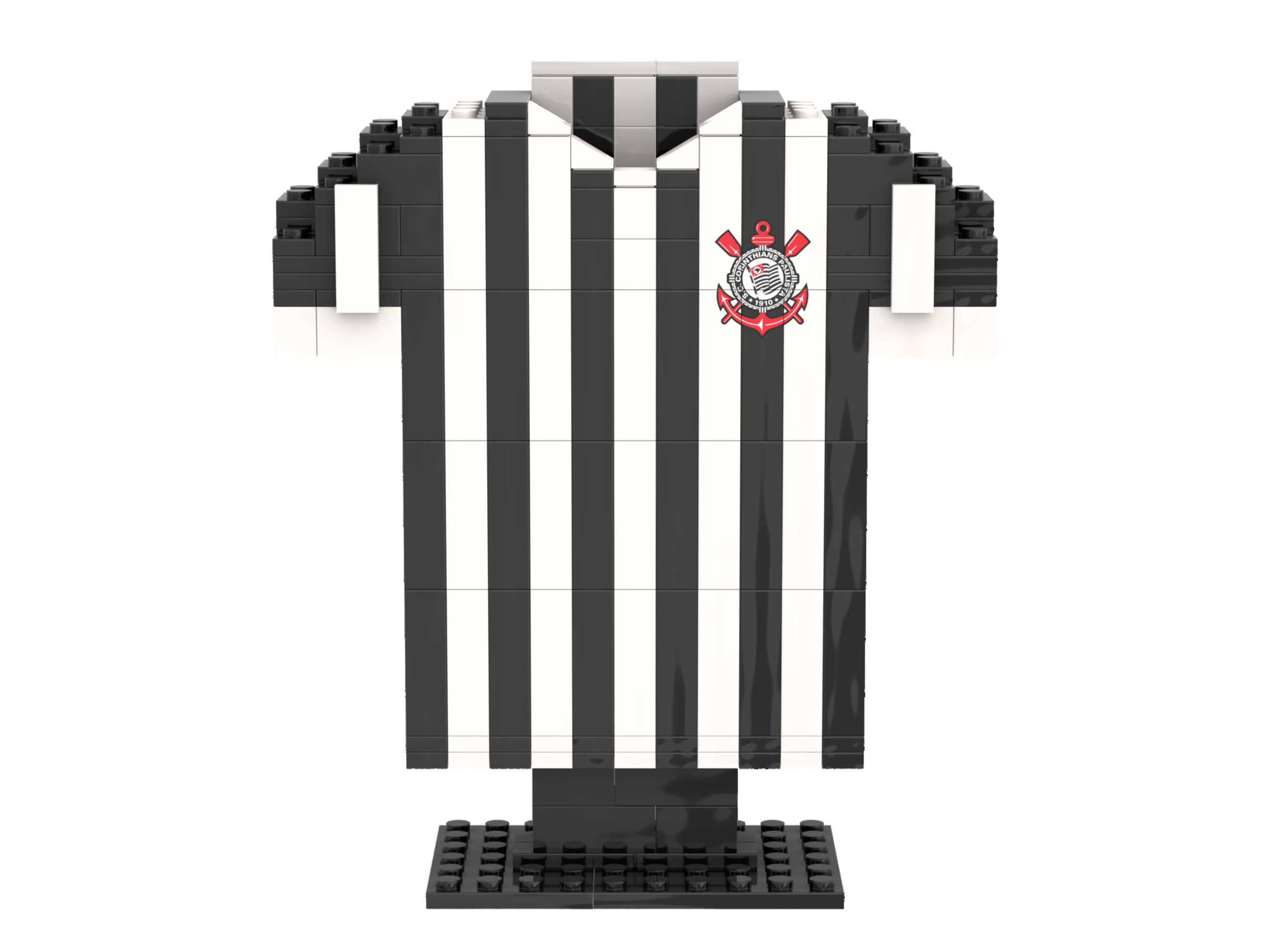 Building Block Gifts - Brick Soccer Jersey Model Product Details