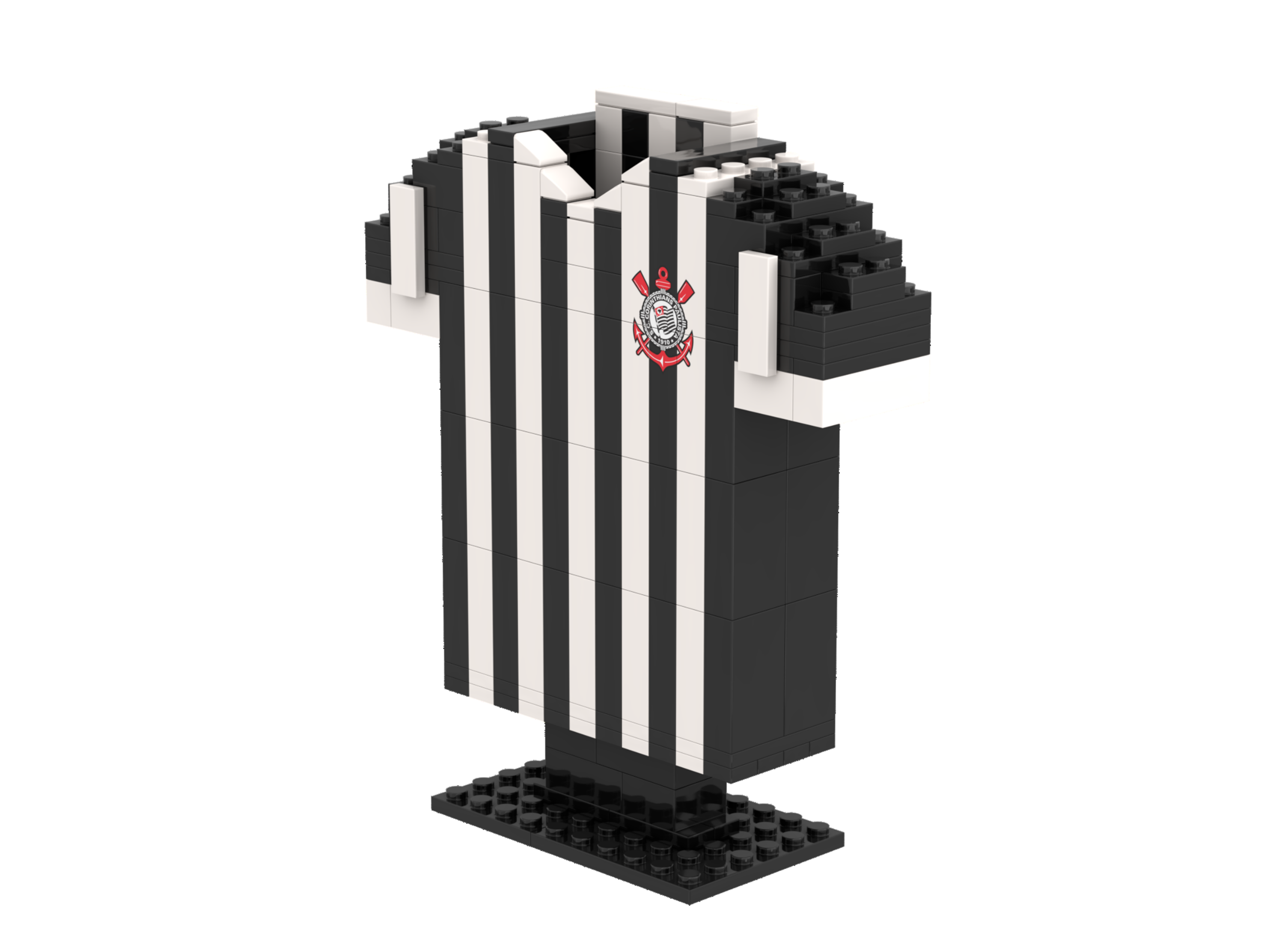 Building Block Gifts - Brick Soccer Jersey Model Product Details