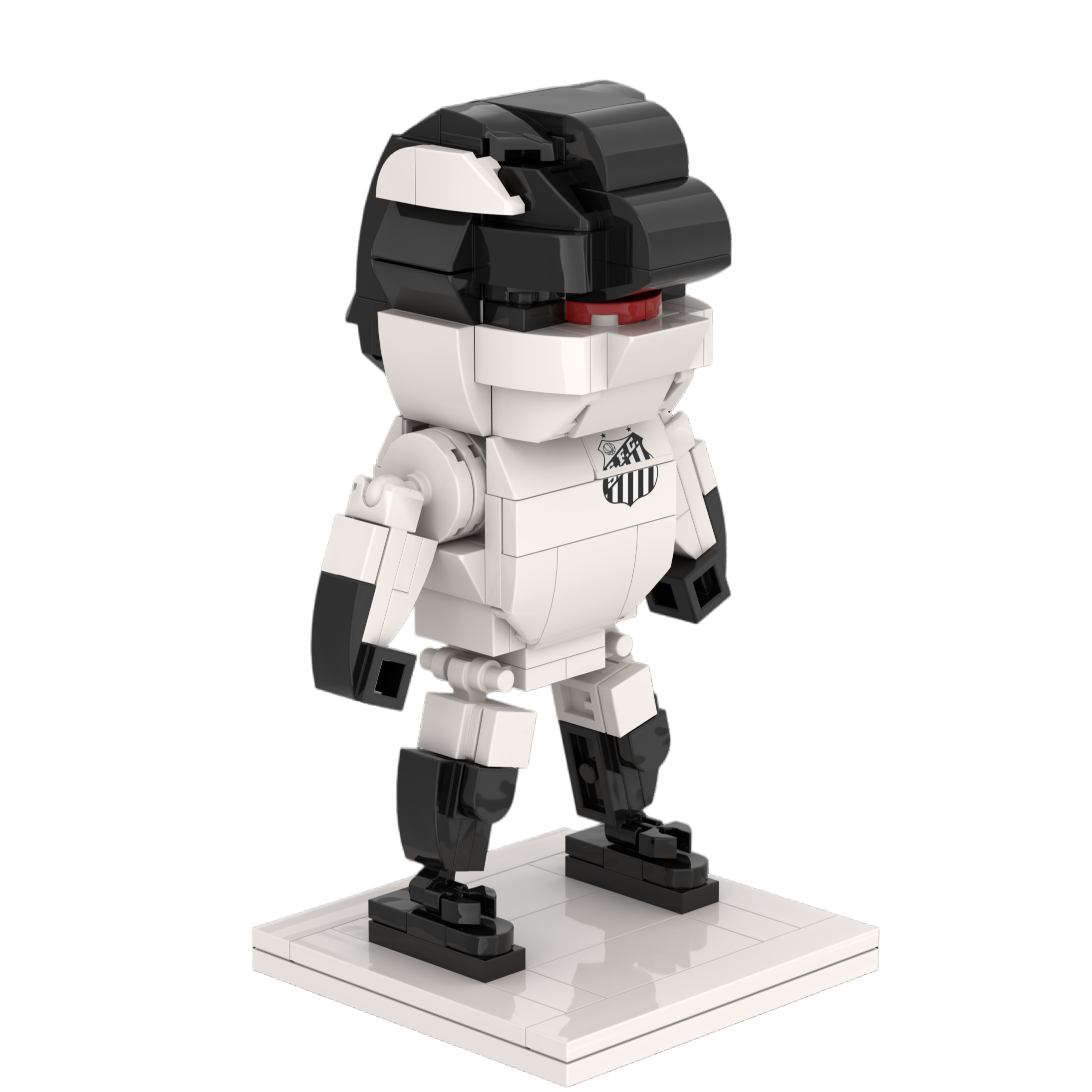 Custom Football Mascot Building Blocks – Soccer Club Mascot Model