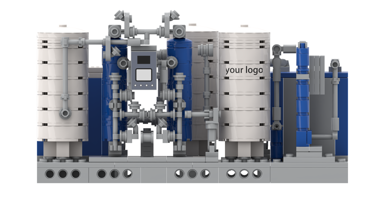 Custom Water Treatment Building Blocks –  Reverse Osmosis Equipment MOC Model for OEM & ODM Projects