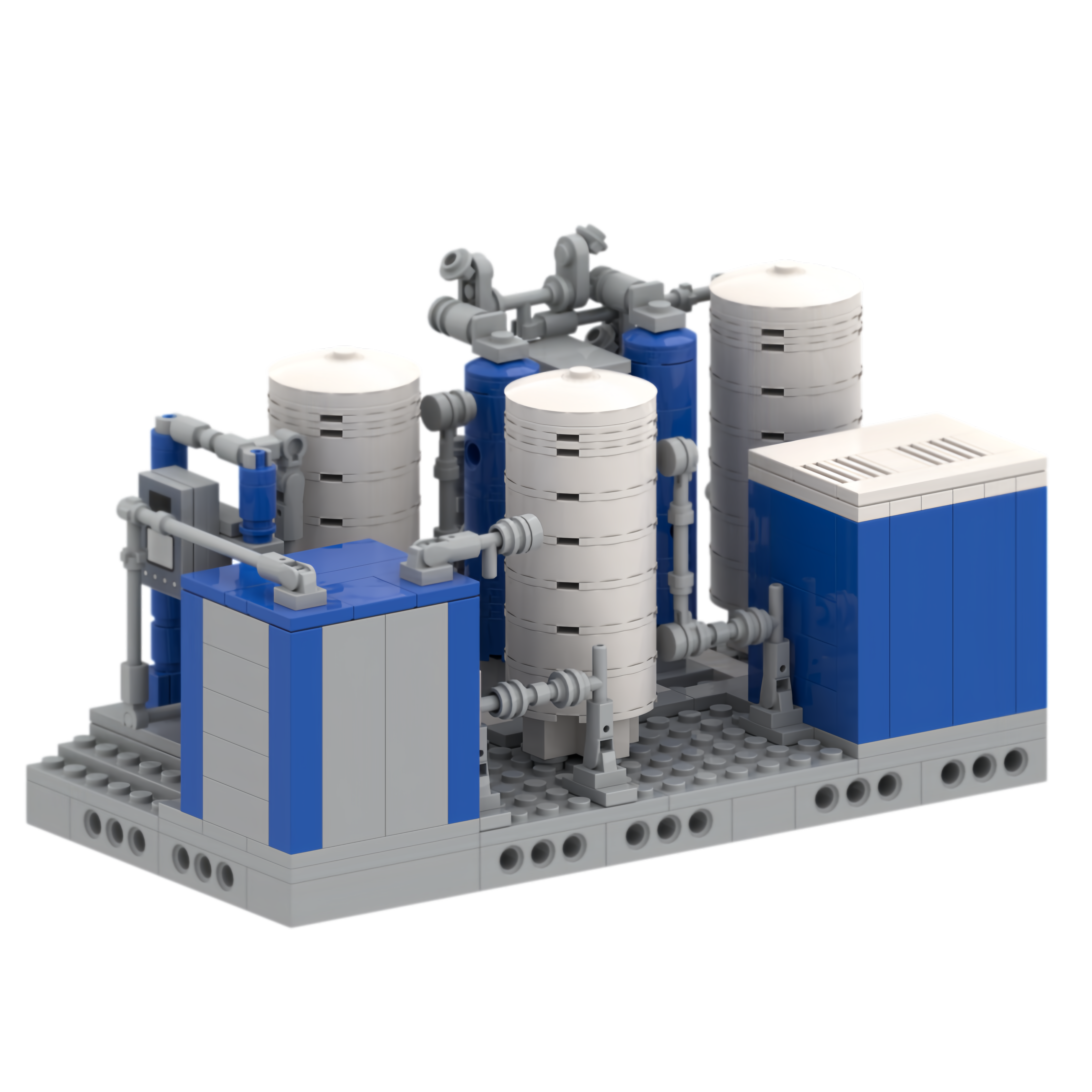 Custom Water Treatment Building Blocks –  Reverse Osmosis Equipment MOC Model for OEM & ODM Projects