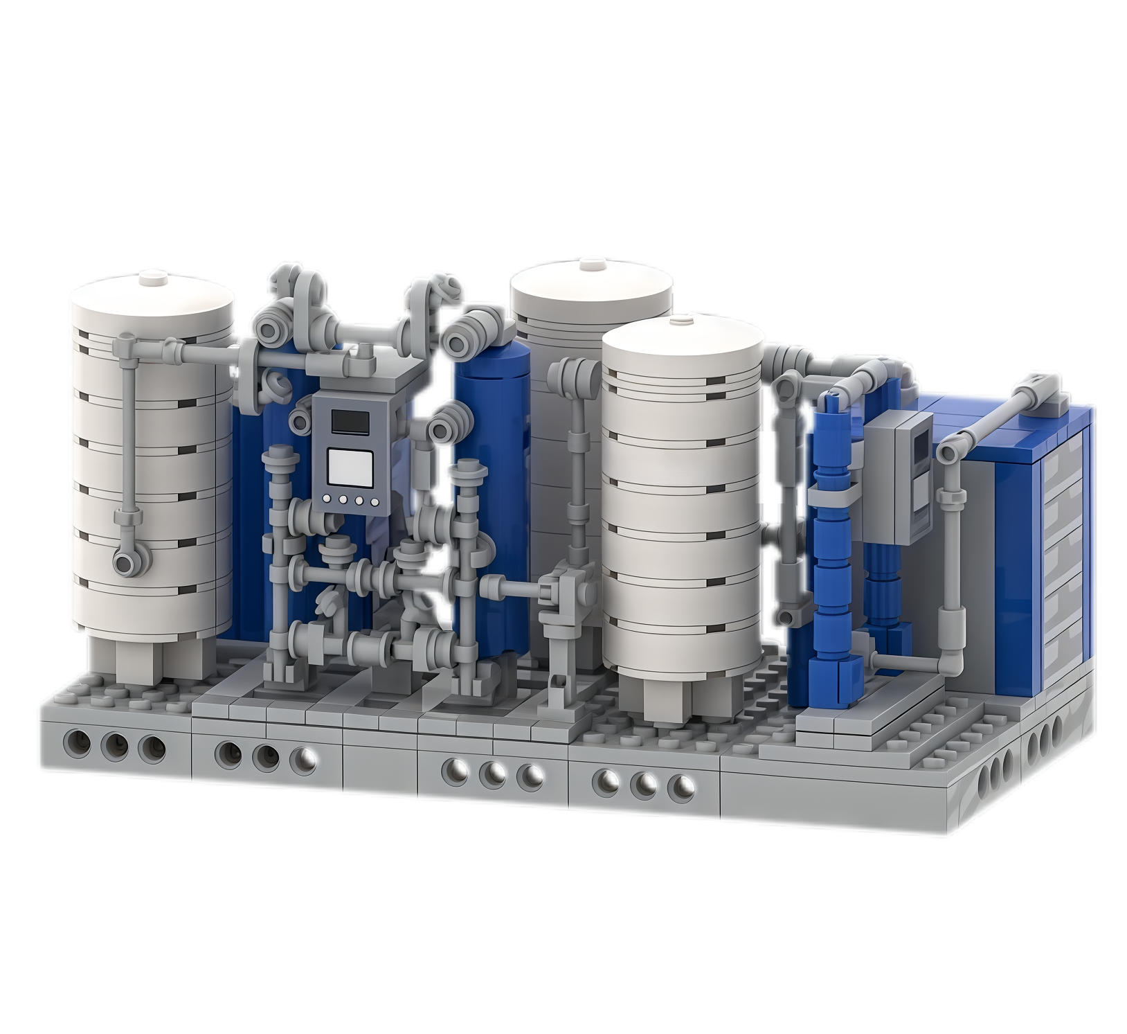 Custom Water Treatment Building Blocks –  Reverse Osmosis Equipment MOC Model for OEM & ODM Projects