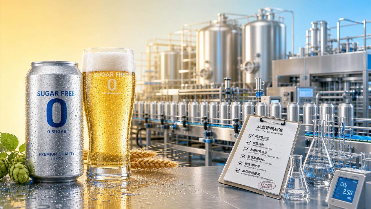 How to Vet a Sugar-Free Beer Supplier in China for Stable Batch Quality