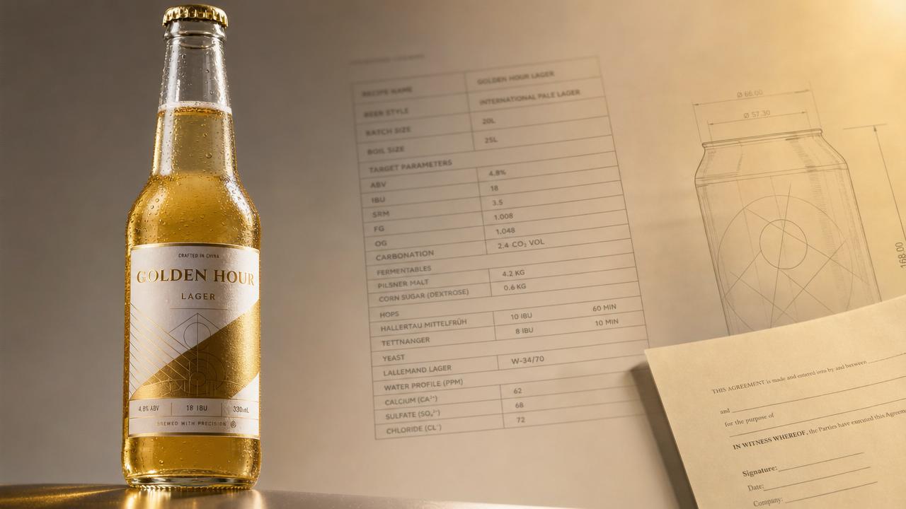 China beer ODM contracts: The clause most brands forget to lock down before launch