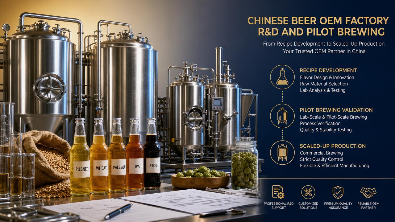 How Strong Is R&D Support at China Beer OEM Factories?