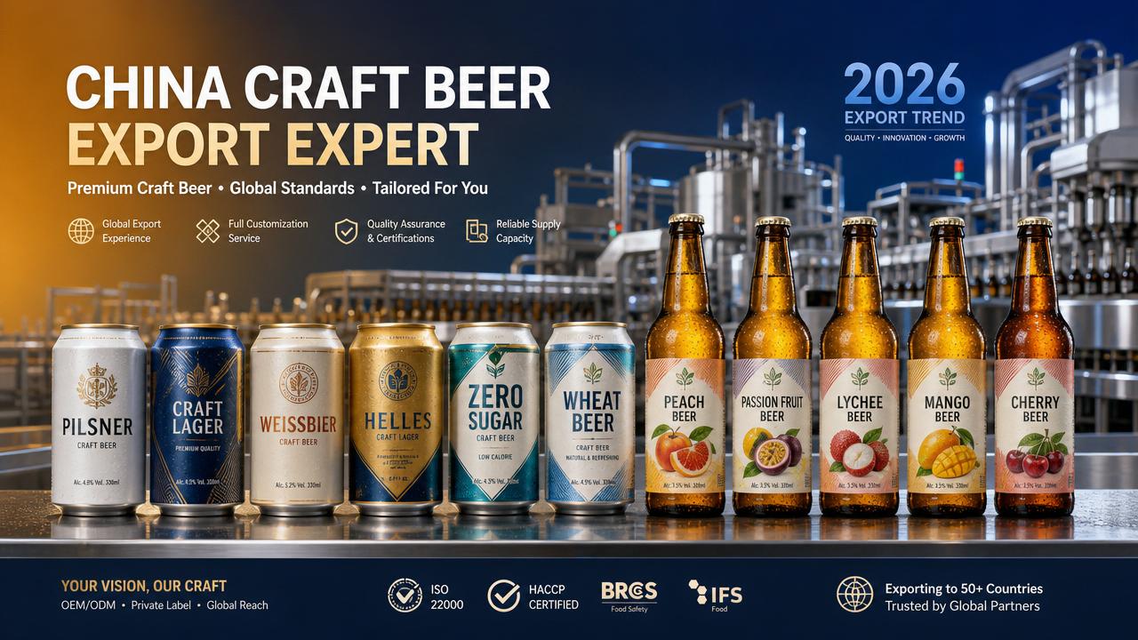 Chinese Craft Beer Factory Export Trends Shaping 2026 Orders