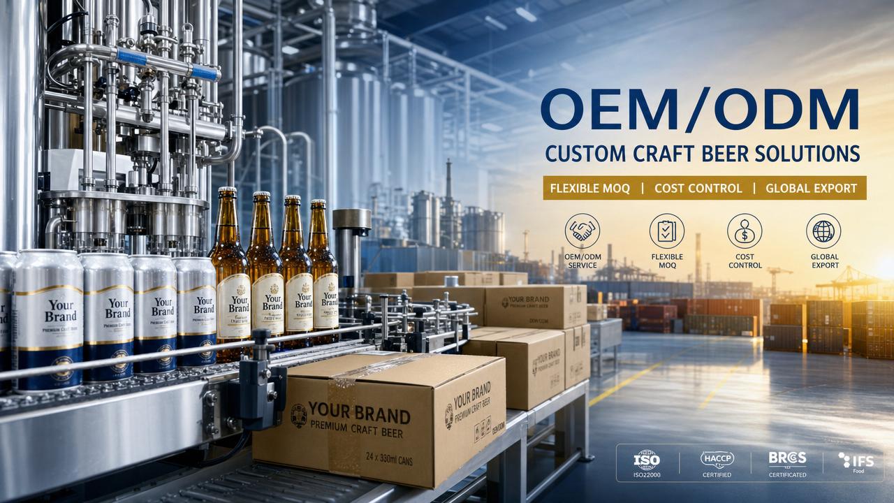 Chinese Beer Factory for Private Label: 2026 Cost and MOQ Trends