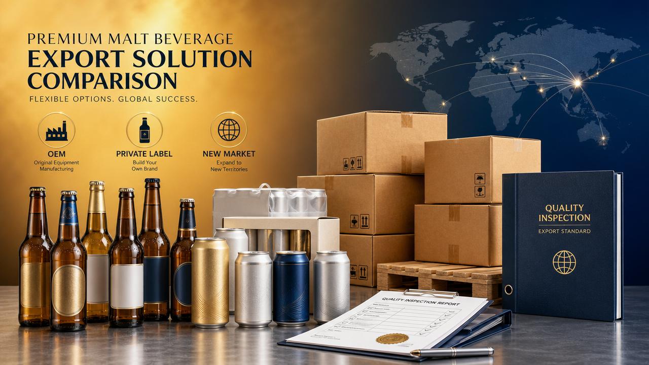 Malt Beverage OEM vs Private Label: How to Choose for New Markets