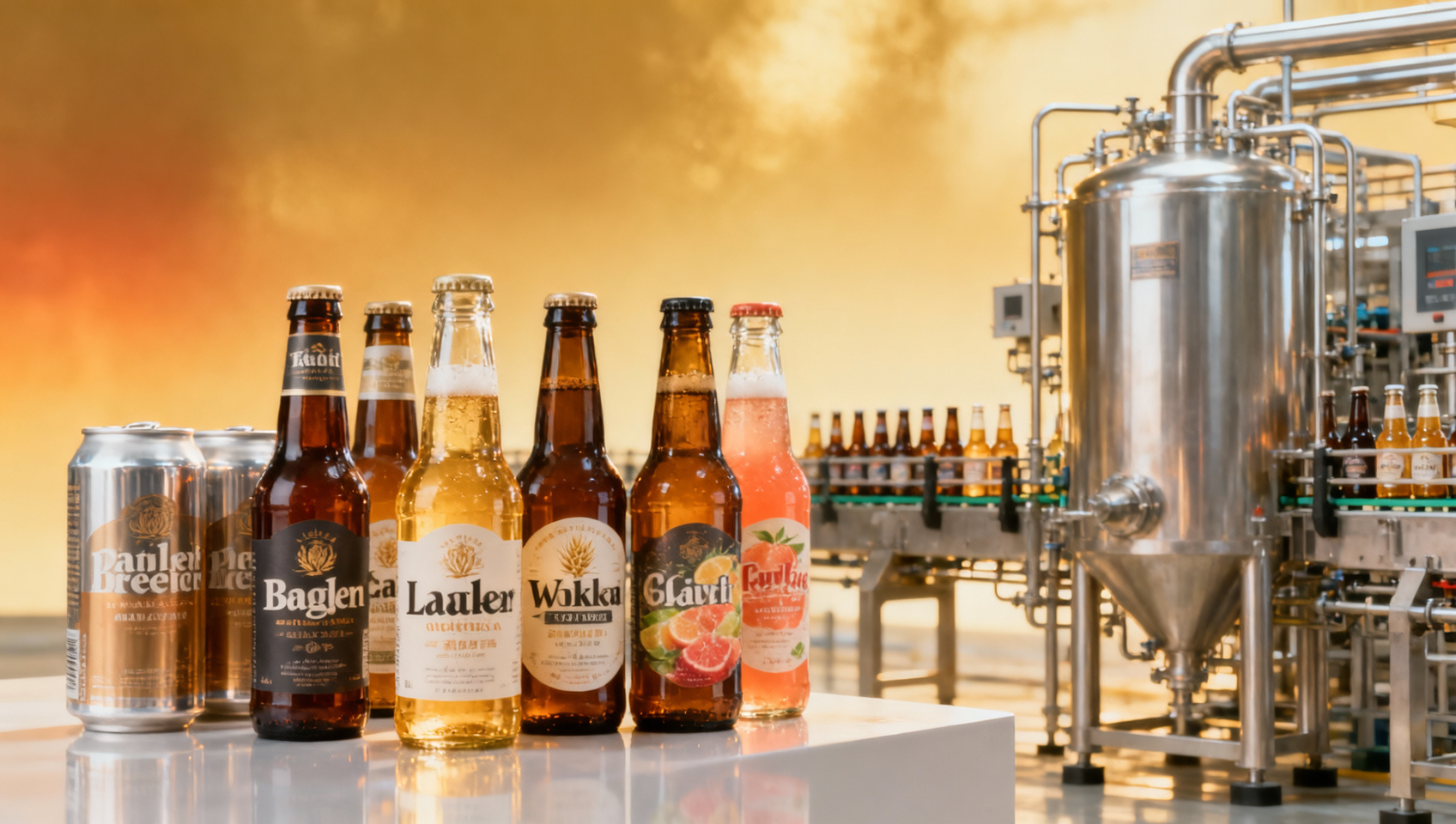Can a Chinese Private Label Beer Factory Support Regional Market Positioning?