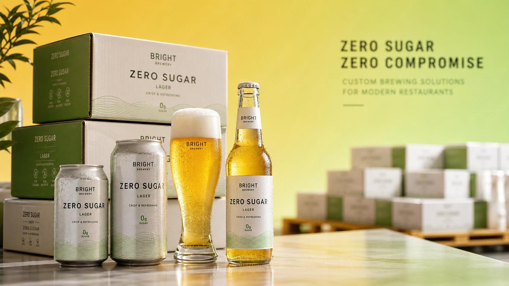 Do Chinese Beer Factories Offer Sugar-Free Beer OEM for Restaurants?