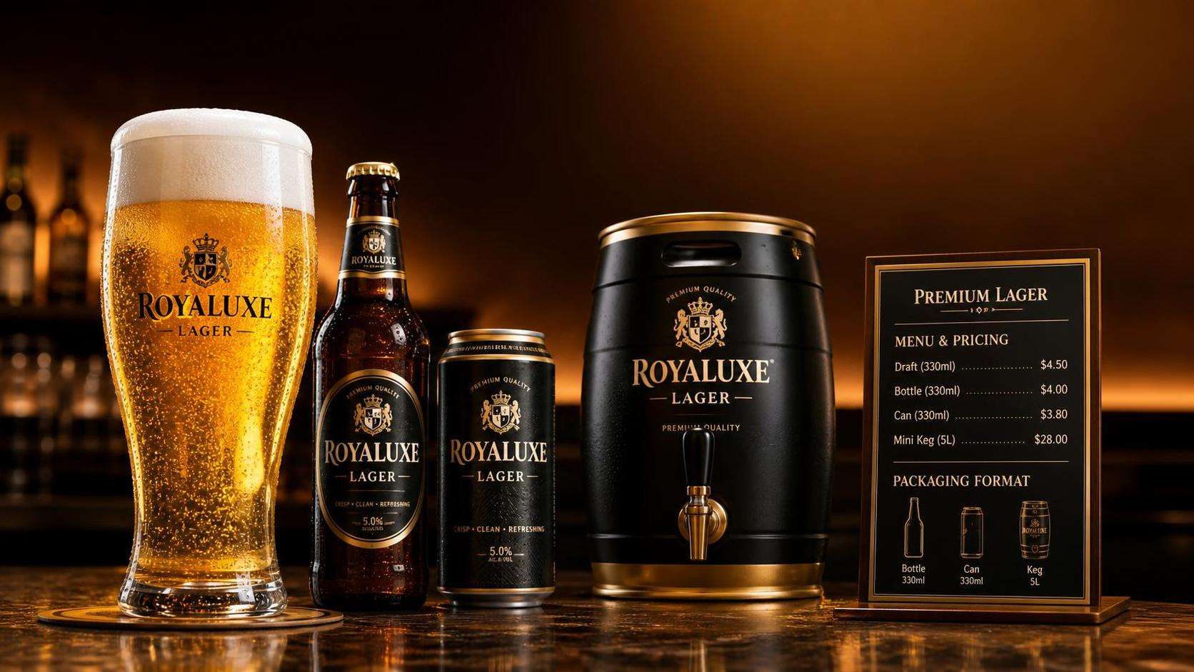 Is Premium Lager Beer Worth the Higher Price for Restaurant and Bar Menus?