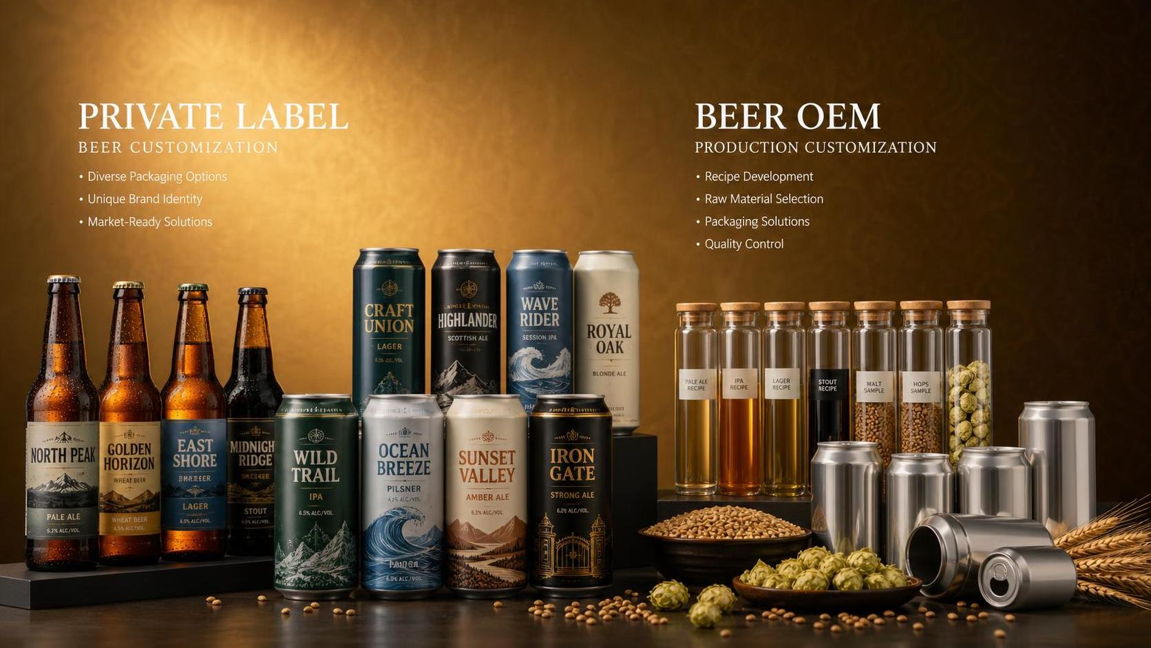Beer OEM vs Private Label: What’s the Real Difference?