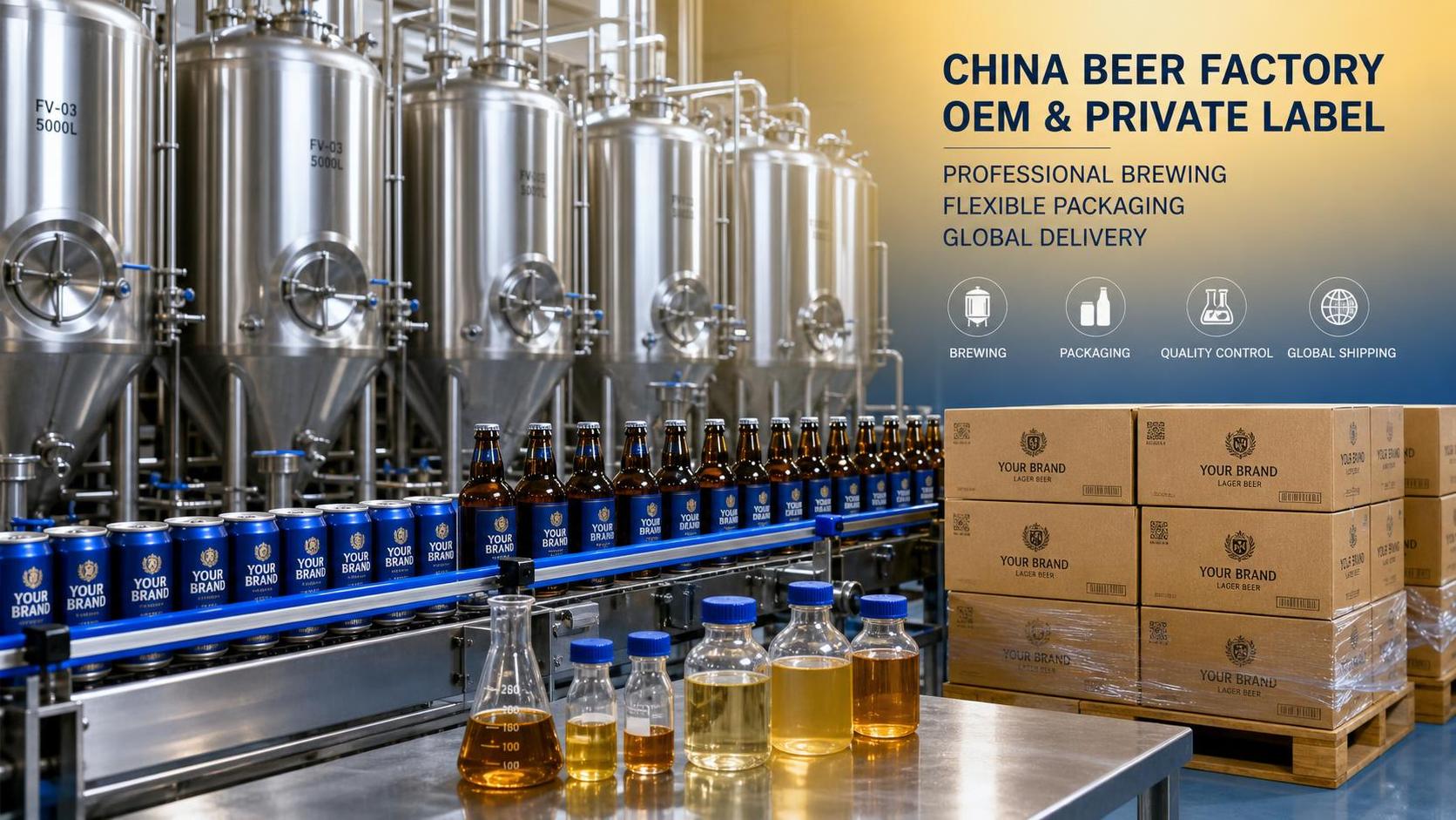 How to Evaluate a Chinese Beer Factory for OEM and Private Label Production?