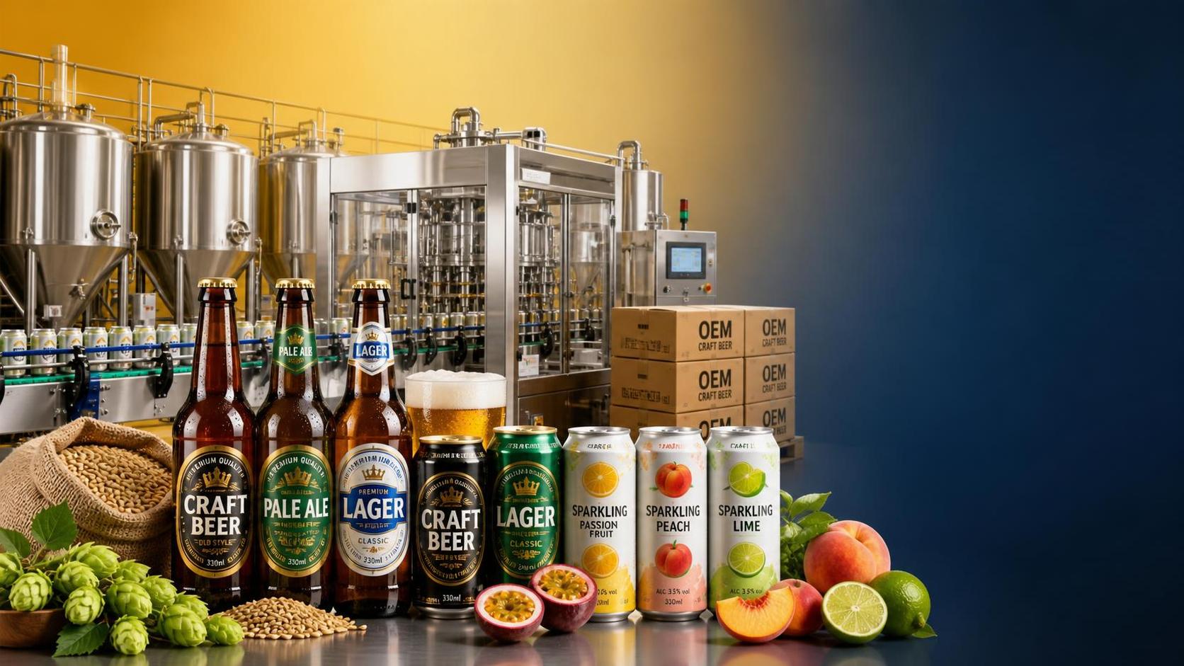 How to Choose a Beer OEM Partner for Craft, Lager, and Functional Beverages