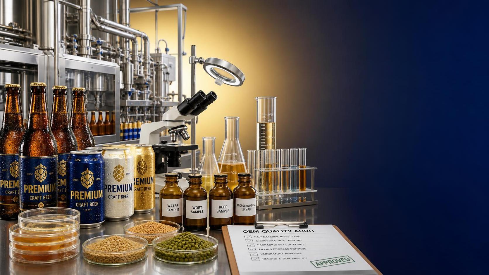 Key Quality Control Checks to Evaluate Before Signing a Beer OEM Agreement
