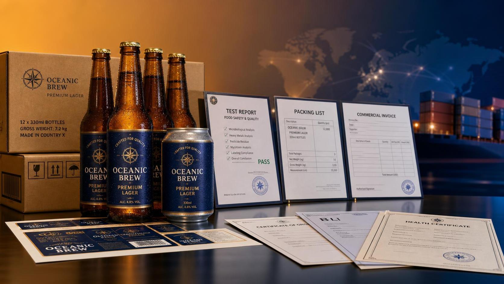 Beer OEM Compliance Requirements for Export Markets: Labels, Safety, and Documentation