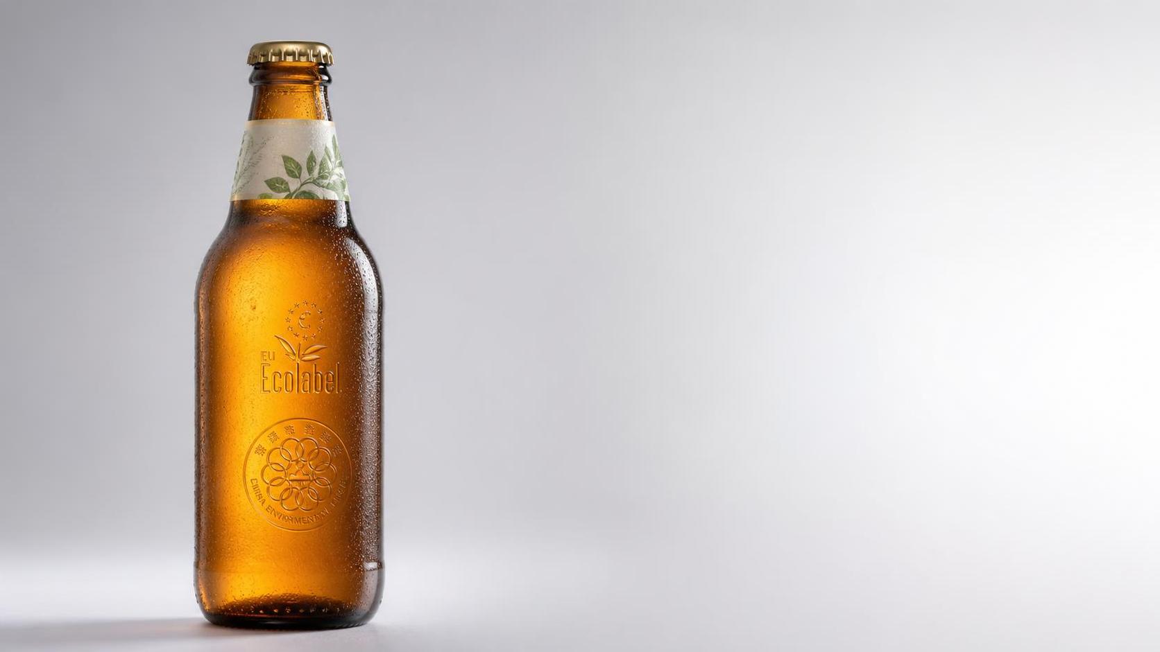 Does glass bottle beer packaging from Chinese factories include ECO-certified labeling options?