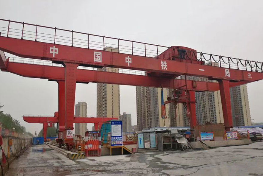 MG45-ton gantry crane for Chongqing Metro Line 27 by CR4G