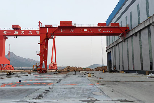 Universal Double Girder Semi-Gantry Crane