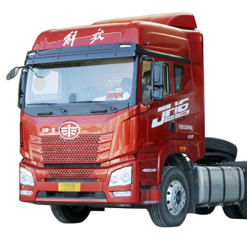 شاحنة جرار FAW JH6 6x4 460 حصان تعمل بالغاز الطبيعي المضغوط