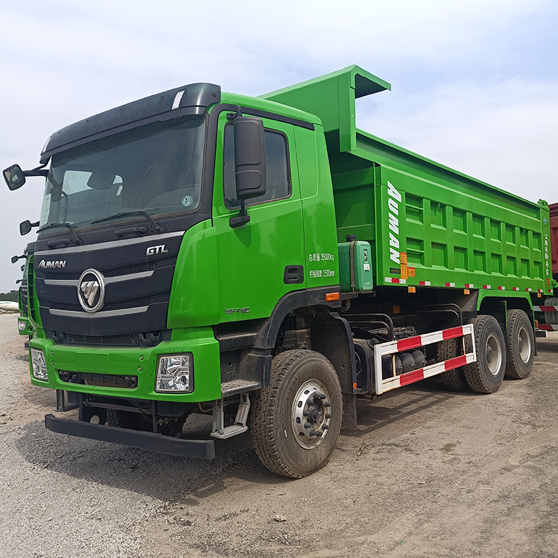 Foton Auman GTL 6x4 Dump Truck Green