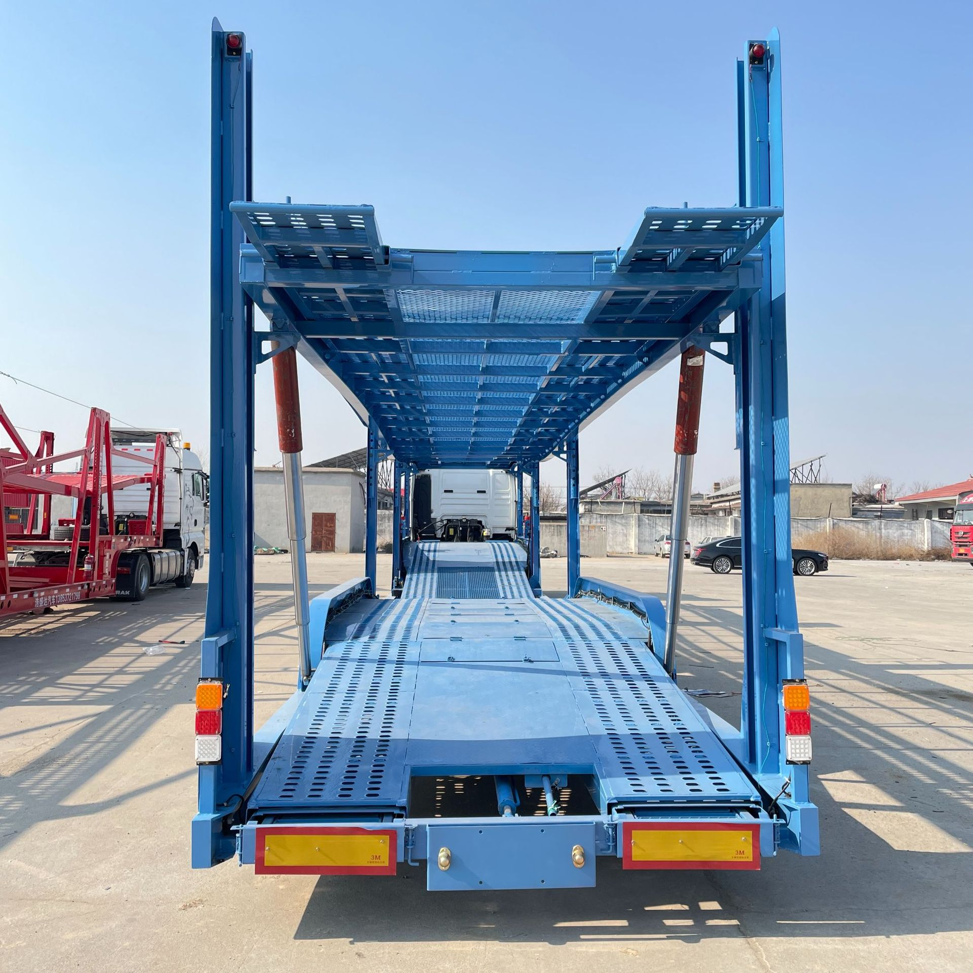 2 Axle Car Carrier Trailer