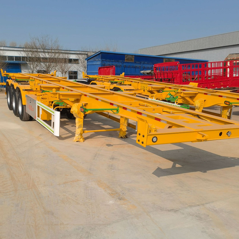 3 Axle Skeleton Semi Trailer