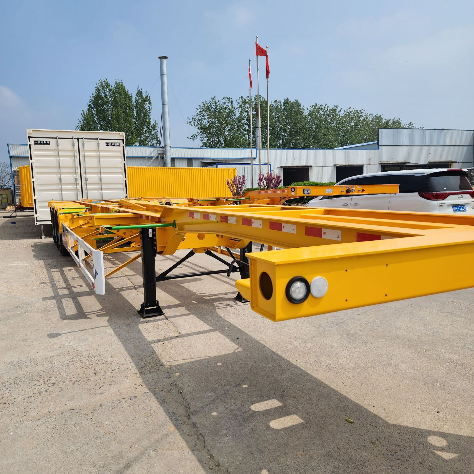 2 Axle 40FT Container Chassis