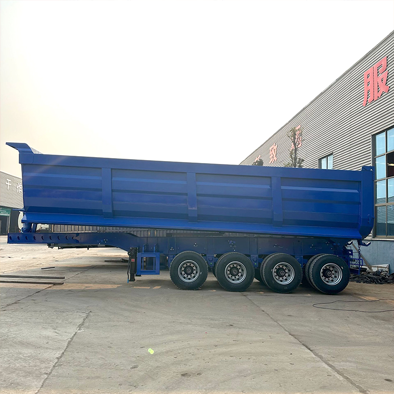 4 Axle U Shape Tipper Trailer