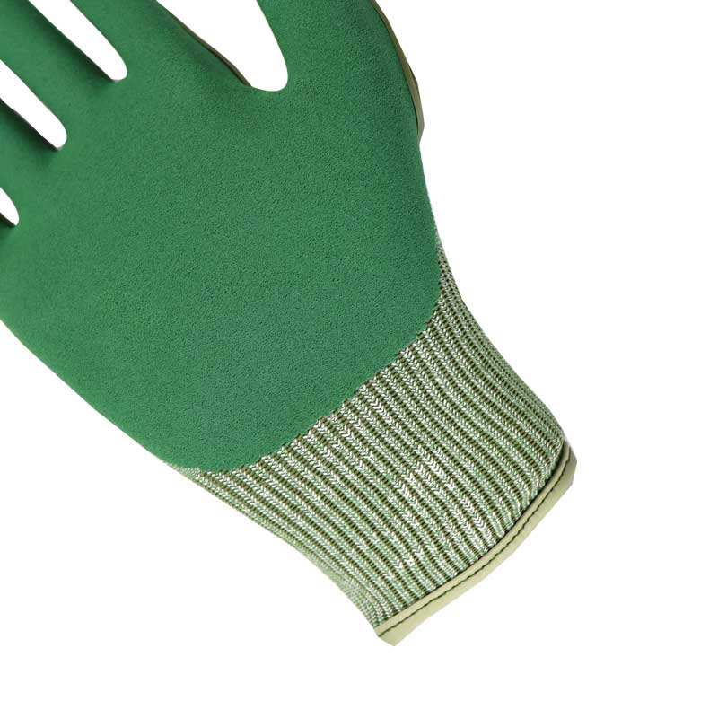 Industrial Safety Gloves Green Nitrile SONICE Cut-resistant and anti-vibration protective tactical work gloves
