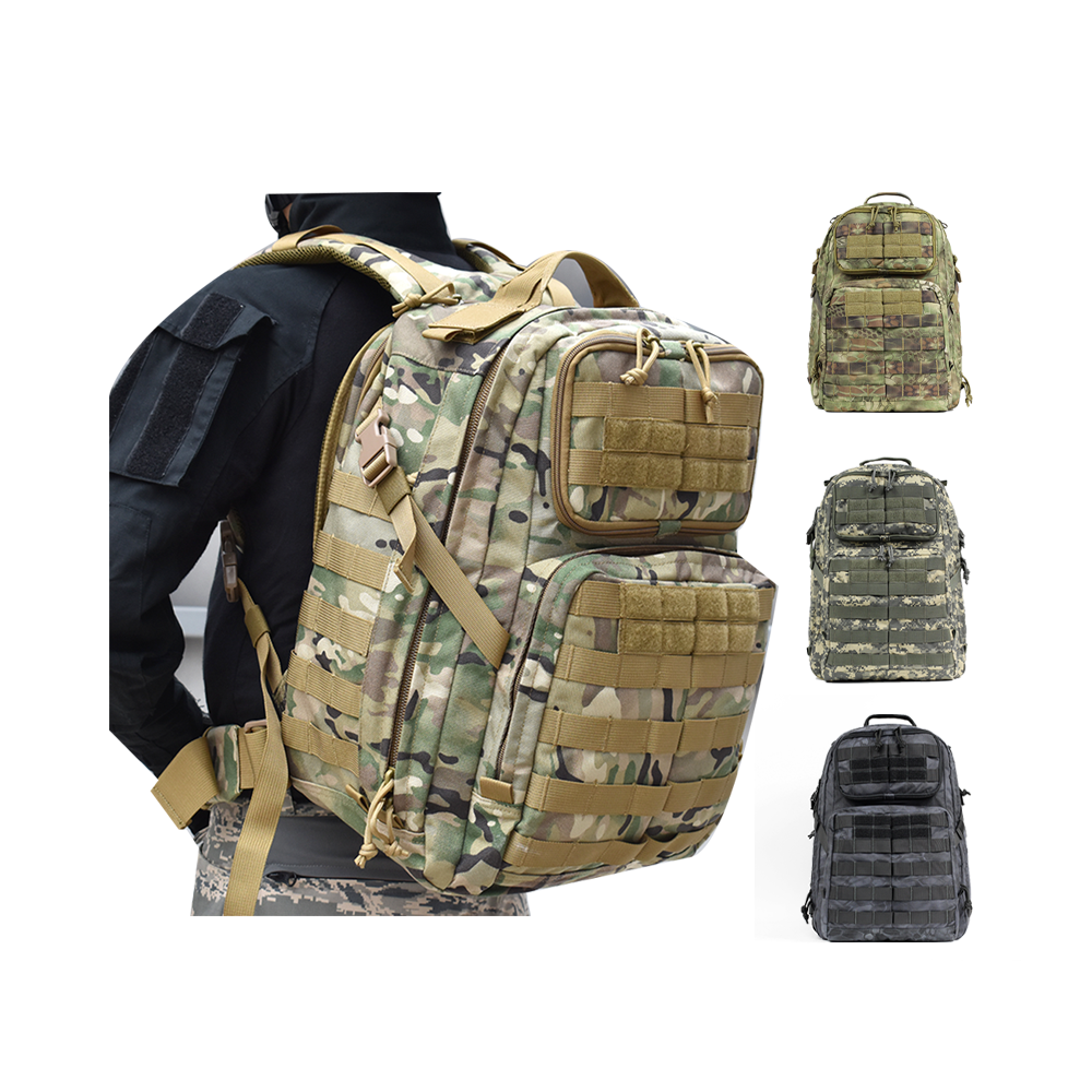 Outdoor Hunting Tactical Backpack Large Capacity Multifunction 45L Waterproof System Molle