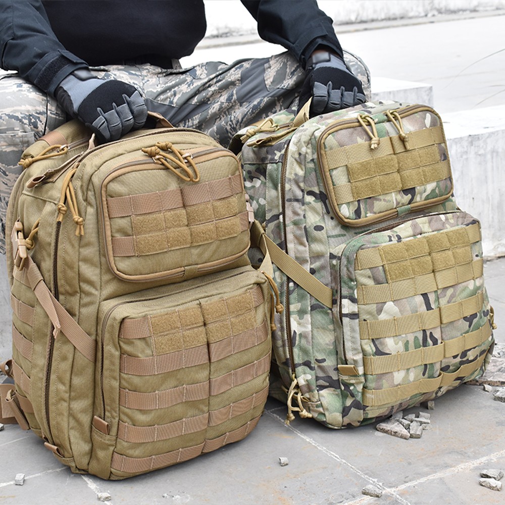 Outdoor Hunting Tactical Backpack Large Capacity Multifunction 45L Waterproof System Molle
