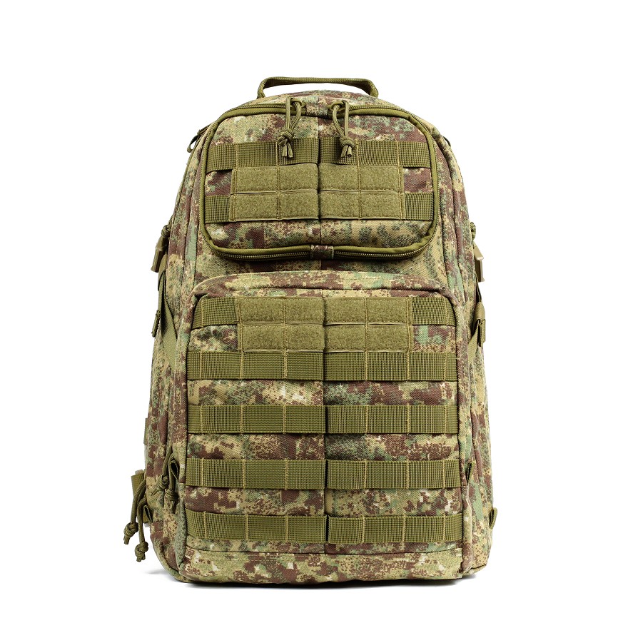 Outdoor Waterproof Tactical Backpack, Solid Color, 24 Hours, for Hunting, Hiking, Camping, Soft Style, 55L, Polyester and Nylon