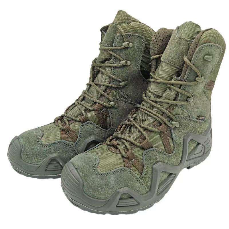 Tactical Hiking Boots, Training, Operations, Rubber, Anti-Slip, Combat, Desert, Outdoor Tactical Shoes