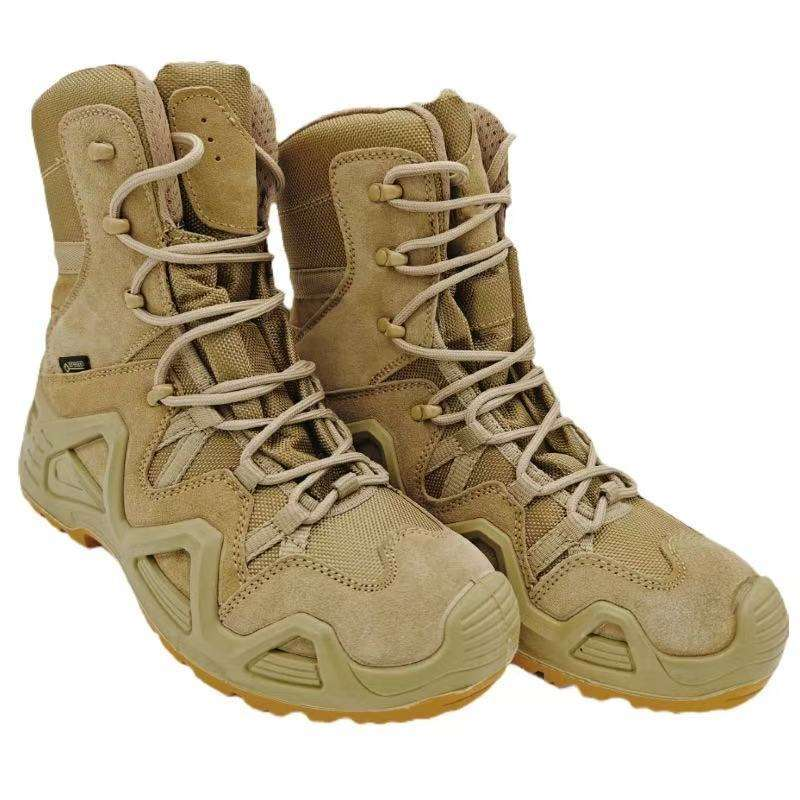 Tactical Hiking Boots, Training, Operations, Rubber, Anti-Slip, Combat, Desert, Outdoor Tactical Shoes