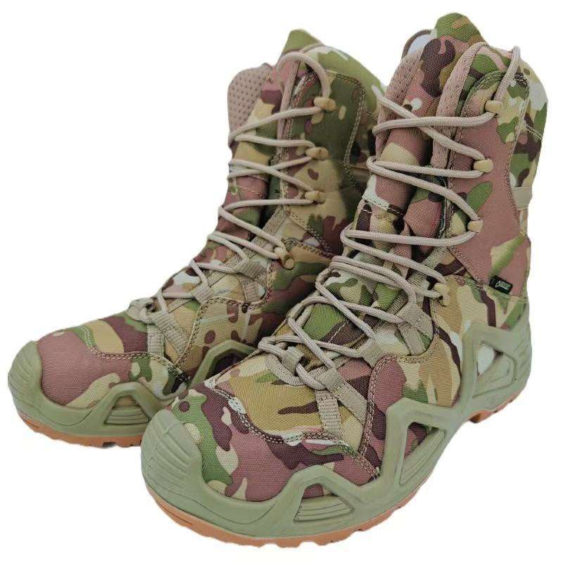 Tactical Hiking Boots, Training, Operations, Rubber, Anti-Slip, Combat, Desert, Outdoor Tactical Shoes