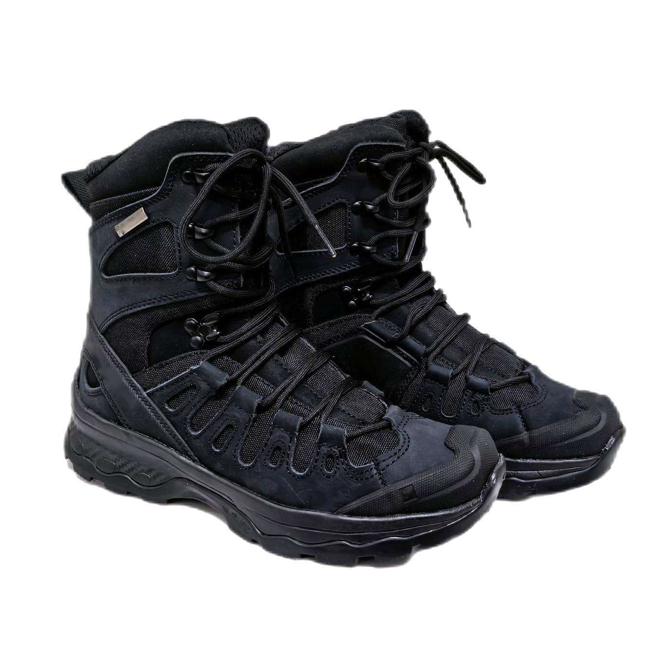Tactical Boots for Hiking Training, Rubber Ankle Tactical Boots for Operator, Anti-Slip Combat Boots for Desert, Tactical Shoes for Outdoor