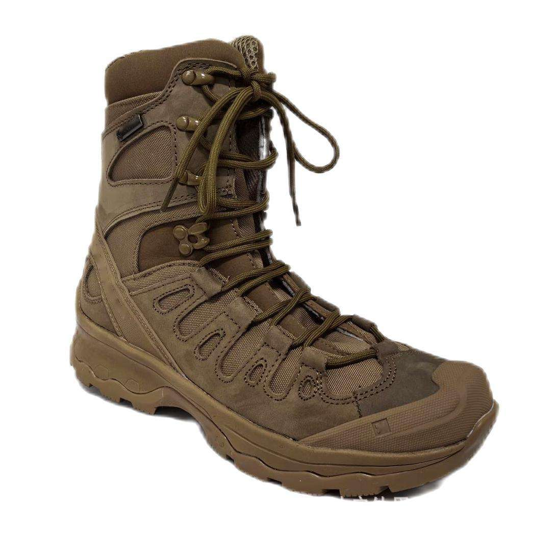 Tactical Boots for Hiking Training, Rubber Ankle Tactical Boots for Operator, Anti-Slip Combat Boots for Desert, Tactical Shoes for Outdoor