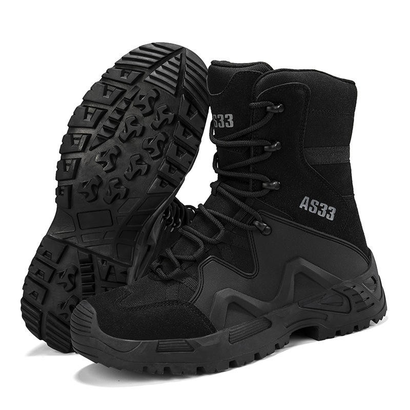 Outdoor Hiking Shoes, Desert Training Shoes, Men's Tactical Training Boots, High Ankle Tactical Combat Boots, Desert Boots