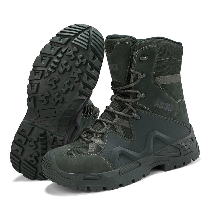 Outdoor Hiking Shoes, Desert Training Shoes, Men's Tactical Training Boots, High Ankle Tactical Combat Boots, Desert Boots
