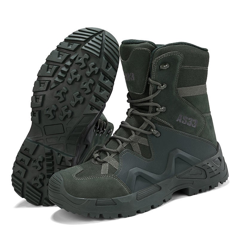 Outdoor Hiking Shoes, Desert Training Shoes, Men's Tactical Training Boots, High Ankle Tactical Combat Boots, Desert Boots