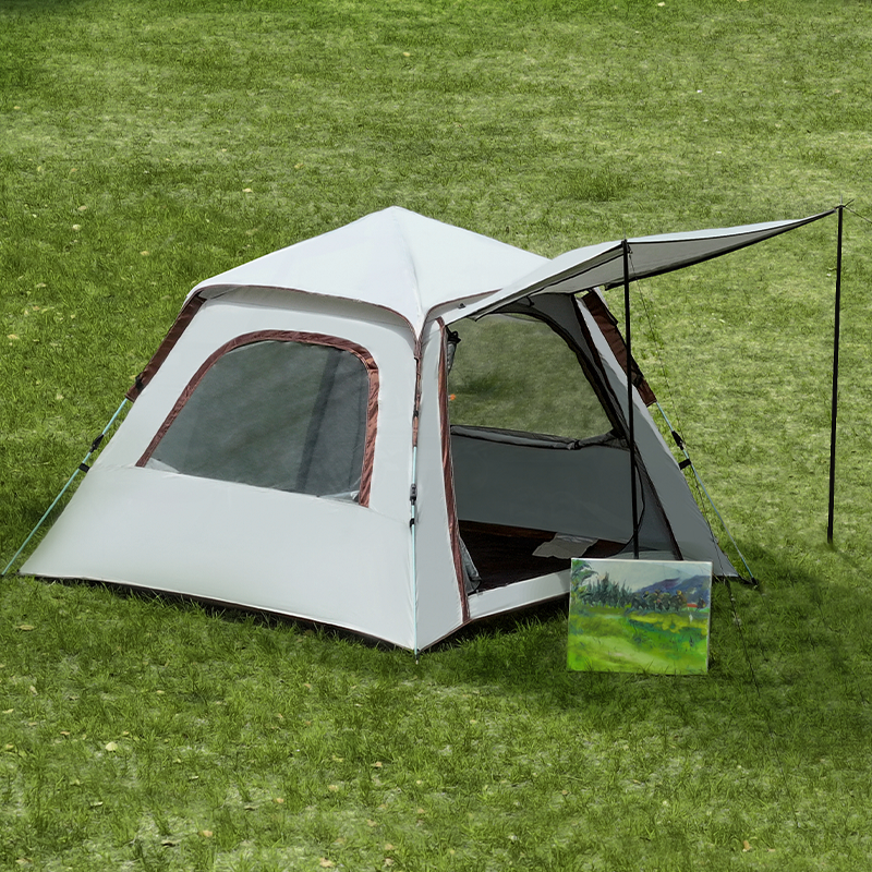 Countryside Tent Lightweight Double Layer Easy Storage Breathable Travel Beach Outdoor Tent