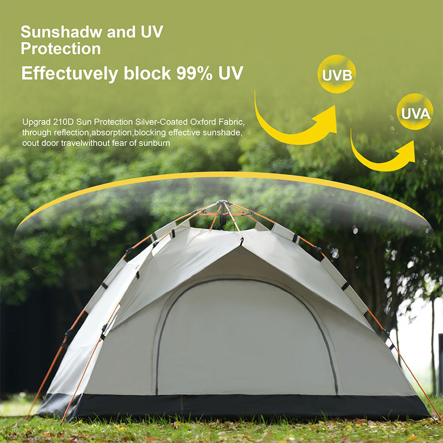 High Quality Double Layer Easy Storage Travel Tent For Hiking