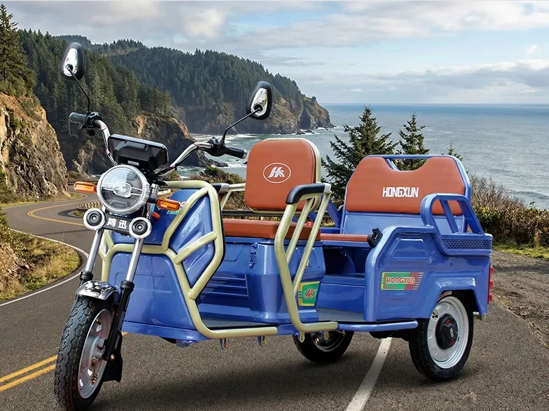 Motorized tricycle taxi