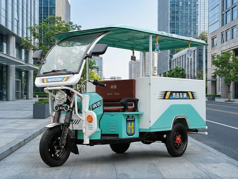 Motorized tricycle taxi