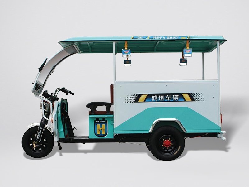 Motorized tricycle taxi