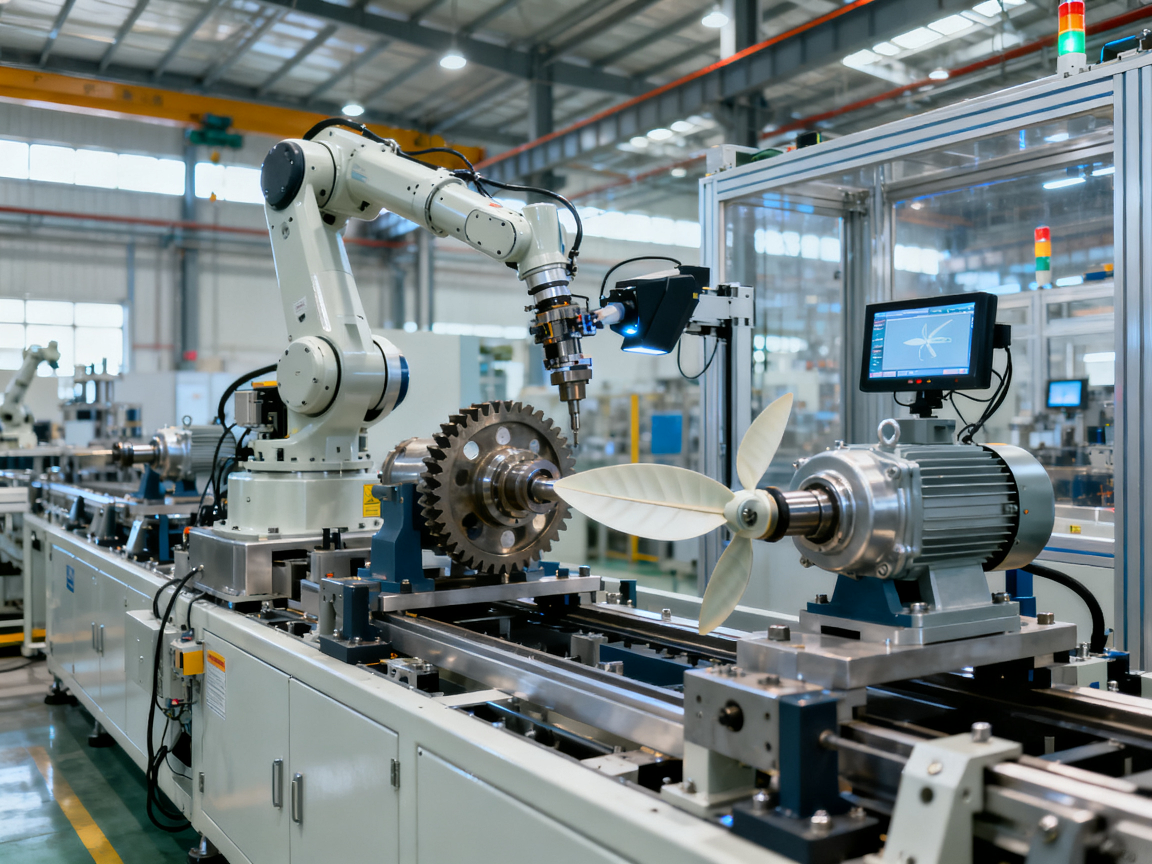 La Línea de Ensamblaje Automatizada de Amortiguadores Revoluciona la Producción de HVAC Automotriz