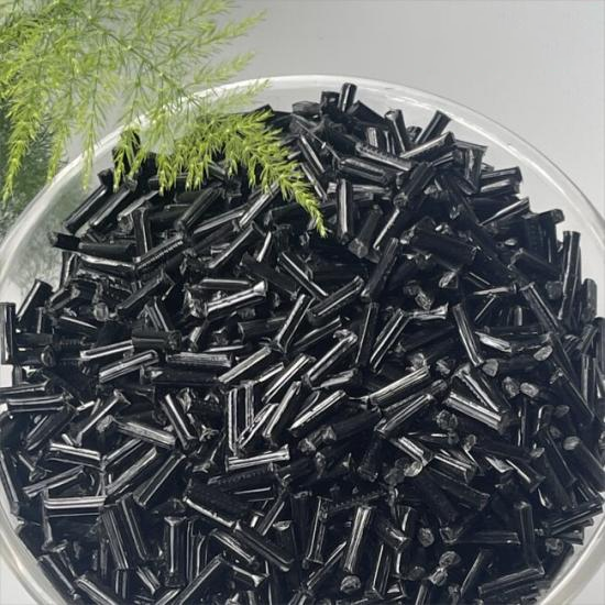 LFT-G long carbon fiber reinforced PEEK composite injection molding