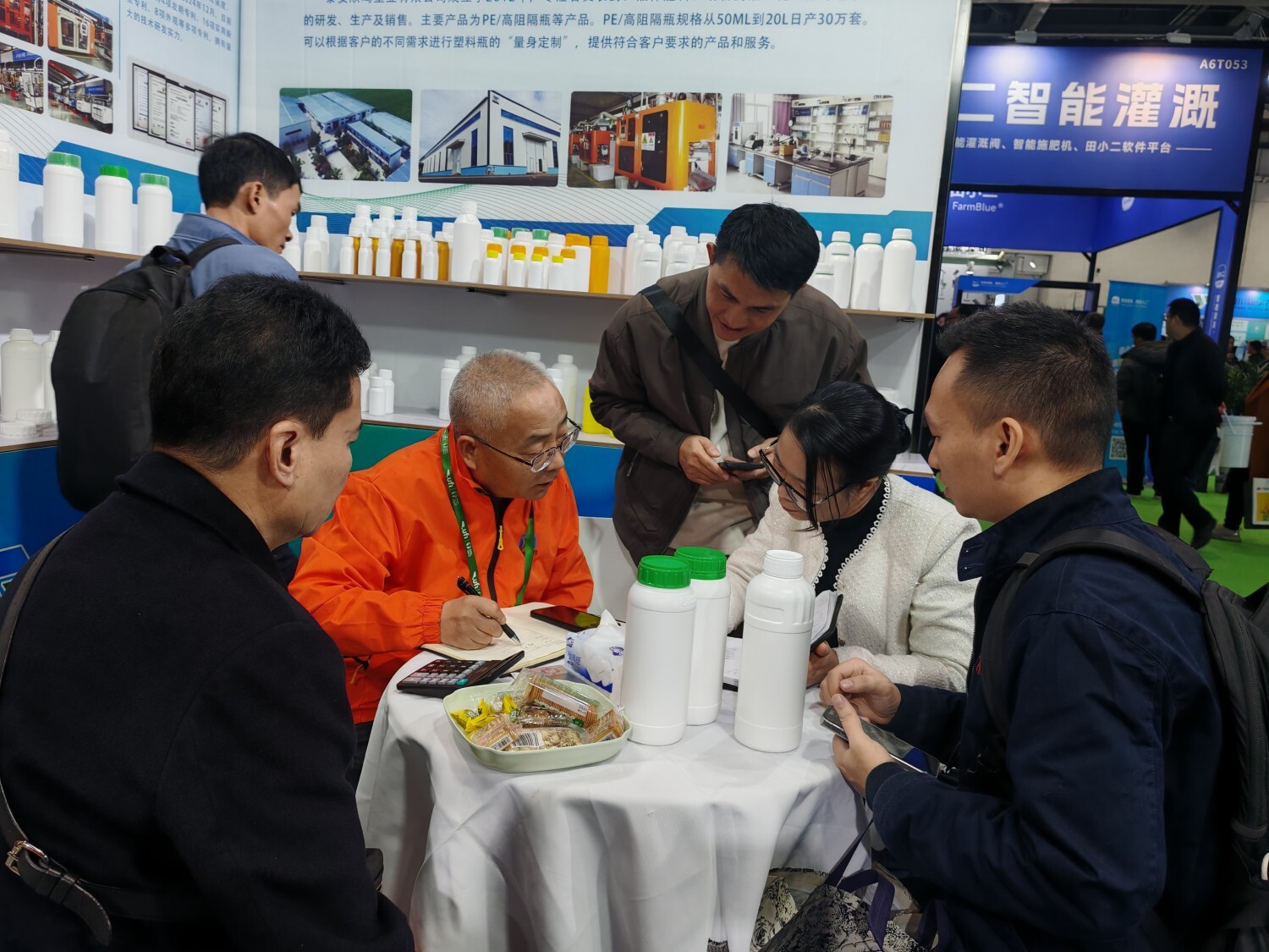 Taian Xinming Plastics Co., Ltd. received numerous inquiries at the National Plant Protection Conference, demonstrating its industry strength!