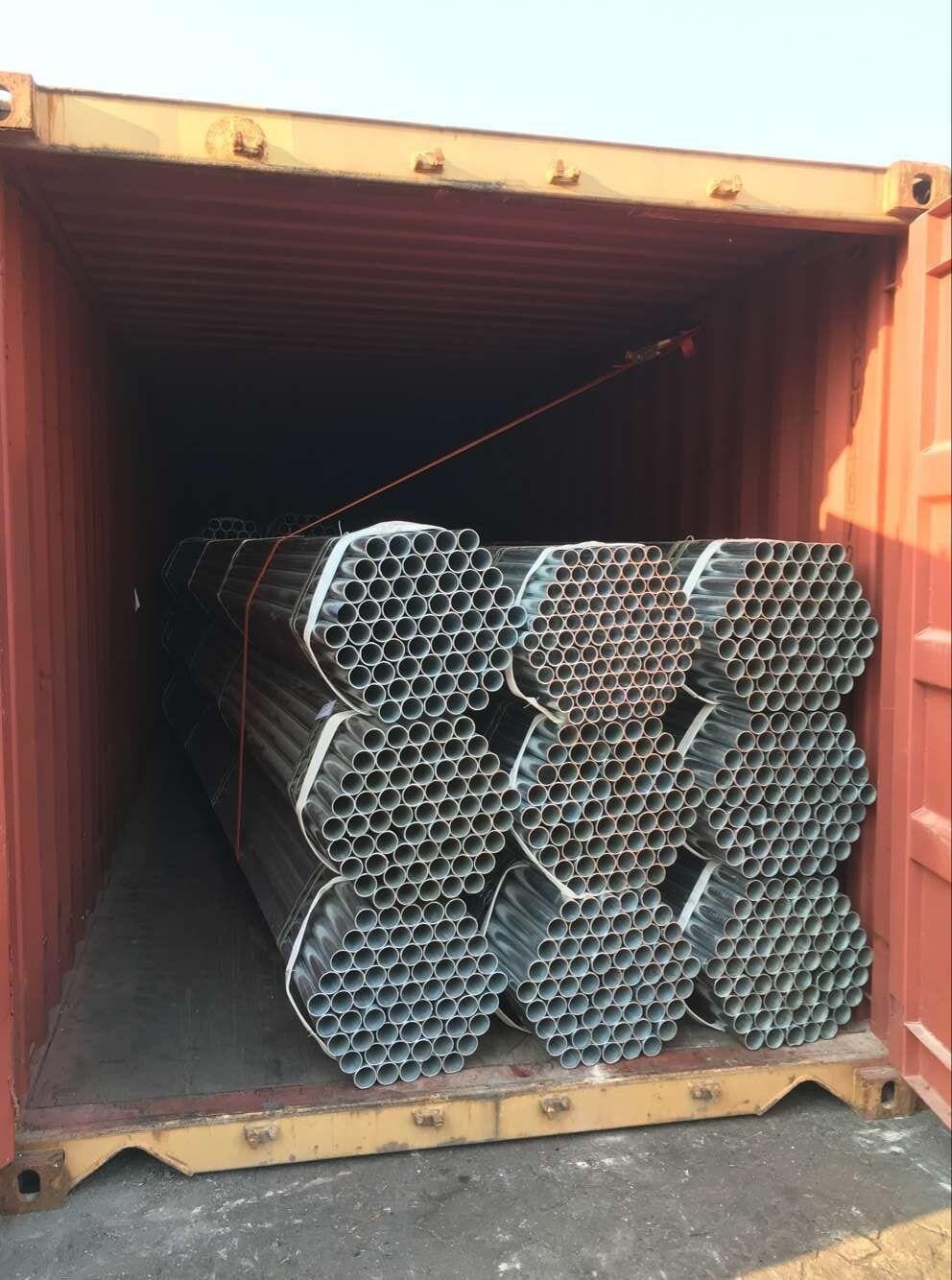 Q235 गैल्वेनाइज्ड स्टील राउंड पाइप